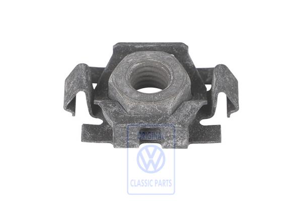 Klammer für Zahnriemenschutz