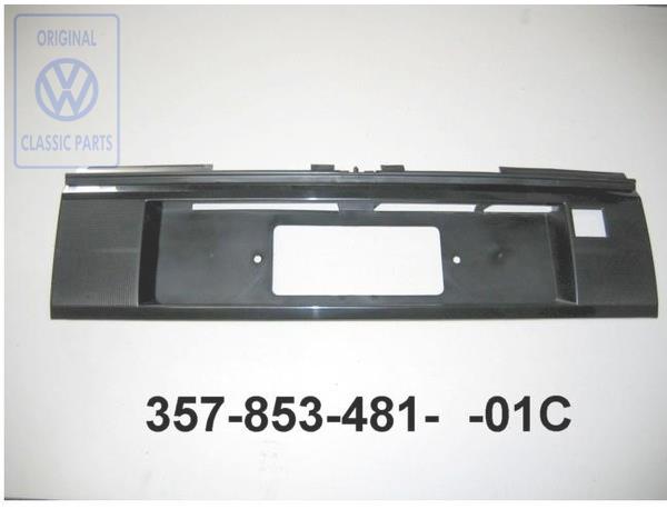 Kennzeichenblende Passat 35i