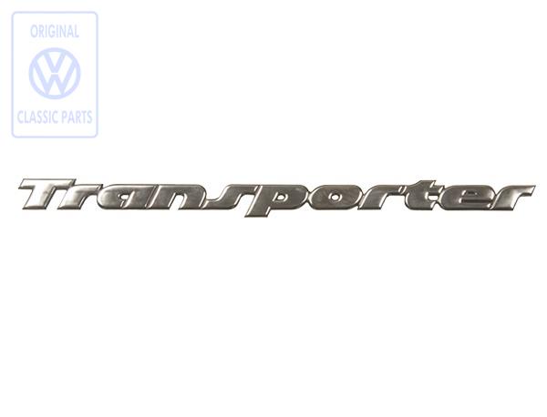 Schriftzug Transporter für VW T4