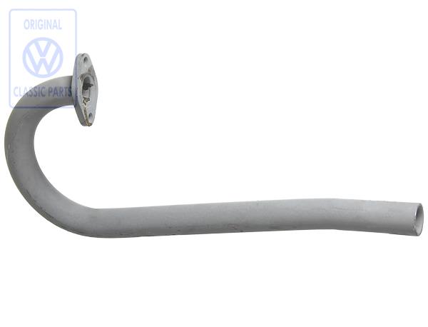 Abgasrohr Industriemotor luftgekühlt