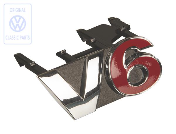 Schriftzug V6 für Golf 4