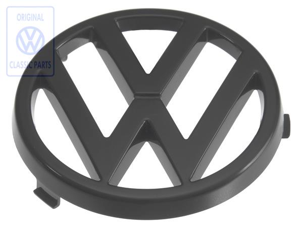 Schwarzes VW-Zeichen vorn für VW Jetta 2 und VW Polo 2