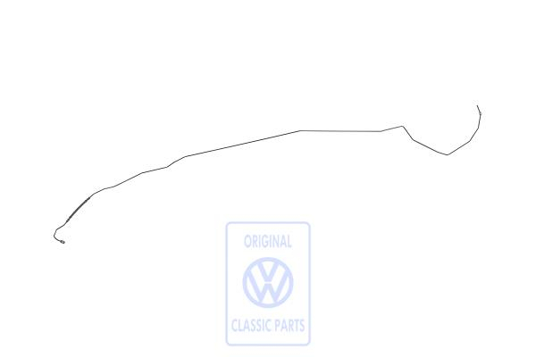 Bremsrohr für Beetle und Golf 4