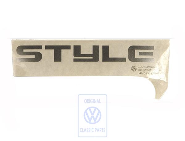 Folienschriftzug für Caddy