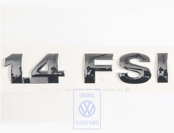 Schriftzug für Polo 4
