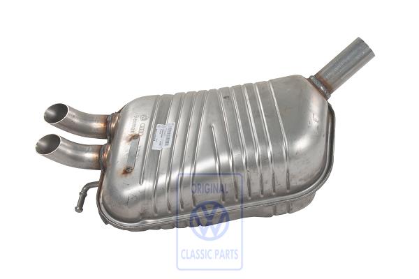 Nachschalldämpfer für Golf 4