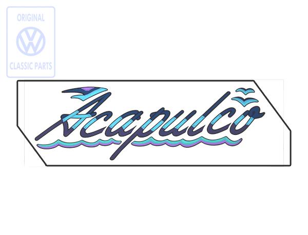 Folienschriftzug Acapulco