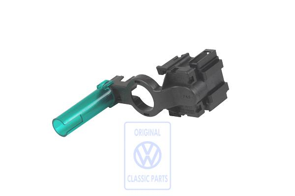 Lampenträger mit Glühlampe