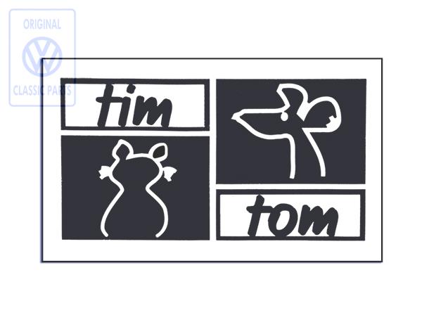 Schriftzug für T4