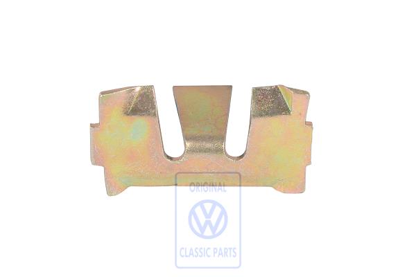 Halteblech Zierleiste außen