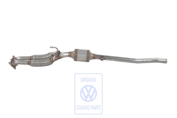 Abgasrohr mit Katalysator