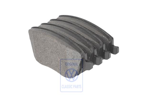 1 Satz Bremsbeläge für Polo Classic