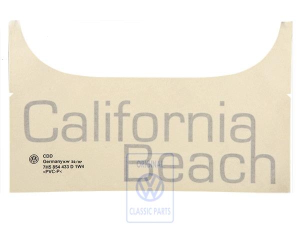 Folienschriftzug für T5