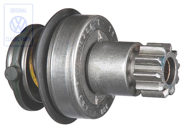 Freilaufgetriebe für Anlasser für T4