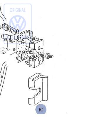 Abdeckkappe für Türschloss