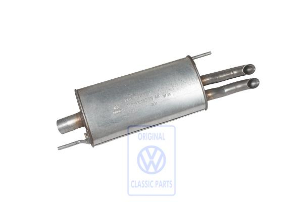 Nachschalldämpfer (Endschalldämpfer, Auspuff) Golf 3