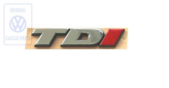 Schriftzug für T4