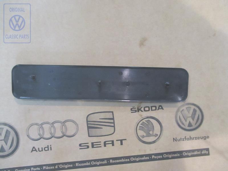 Schriftzug für Motorabdeckung