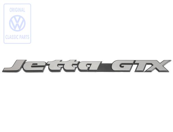 Schriftzug Jetta GTX für VW Jetta 2