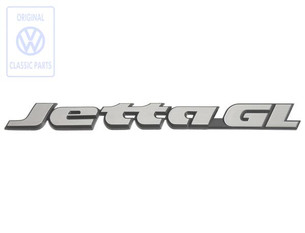 Schriftzug Jetta GL für VW Jetta 2