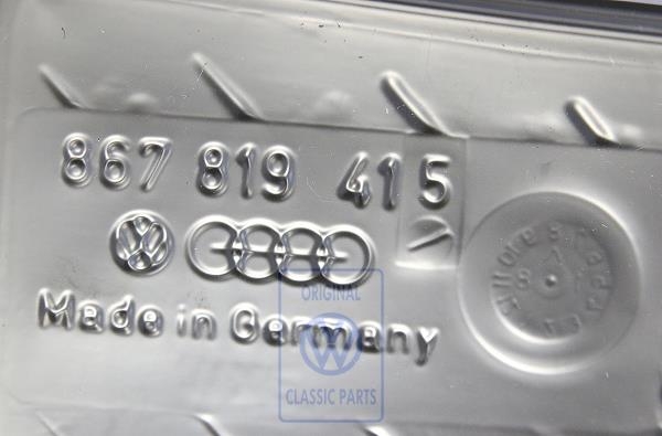 Wasserkastenabdeckung für Polo 86C