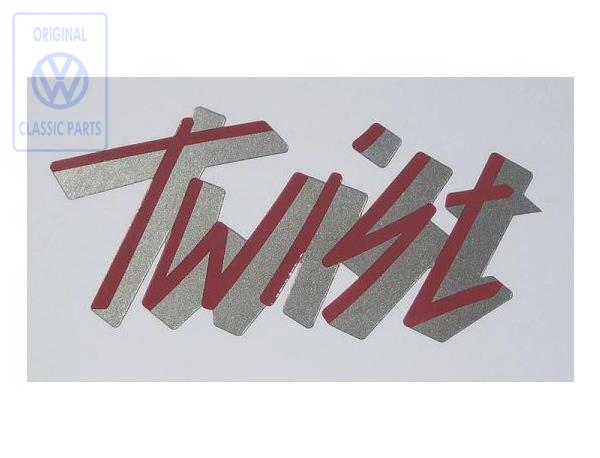 Schriftzug Polo Twist