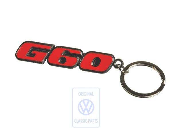 Schlüsselanhänger VW Kühlergrill GTI, 98x20mm, PVC, Original VW
