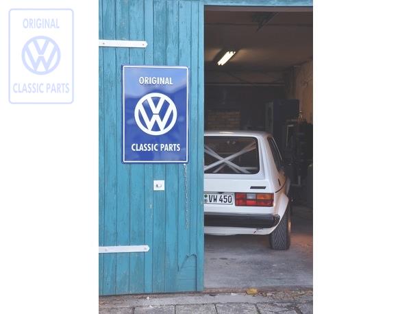 Volkswagen Classic Parts Schild