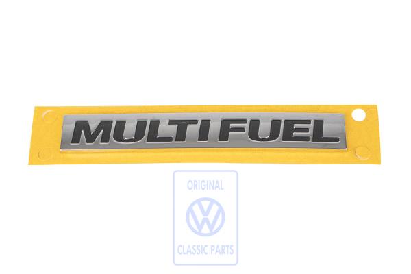 Schriftzug für Golf 7