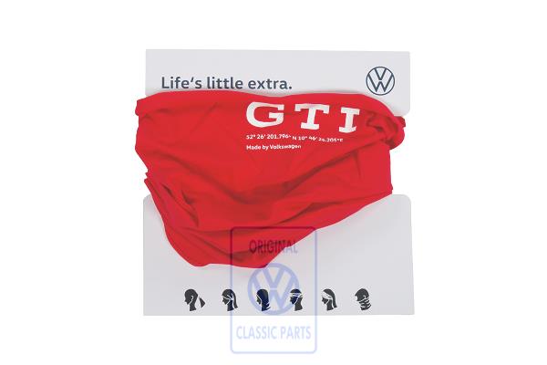 Multifunktionstuch Rot, GTI Kollektion