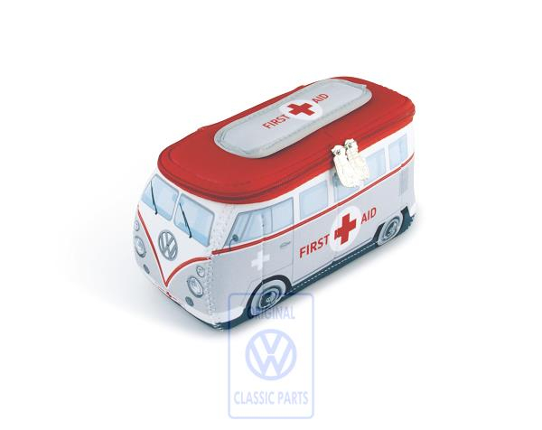 VW T1 Bus 3D Neopren Mäppchen First Aid