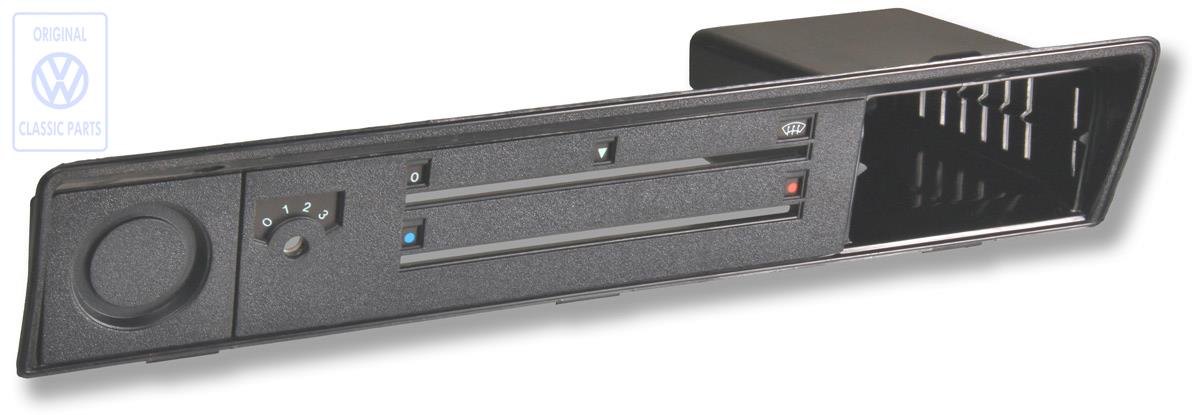 Blende für Heizungsregulierung Polo 86C