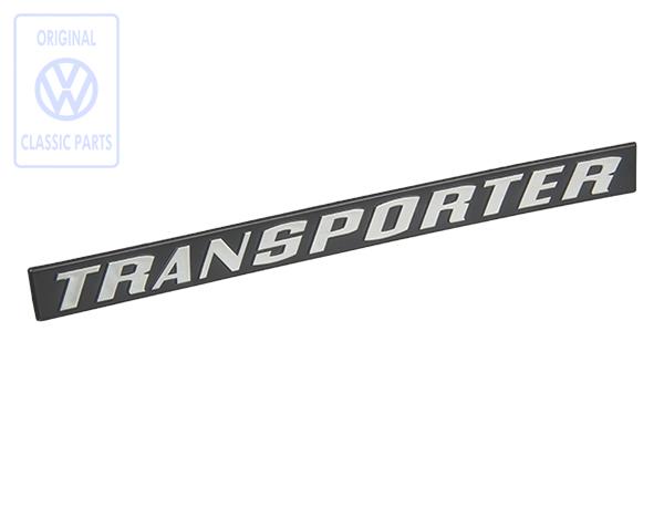 Transporter Schriftzug für T3 Bus