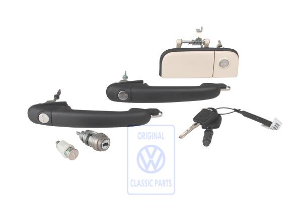 1 Satz Schliesszylinder für Caddy 2