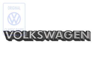 Schriftzug Volkswagen