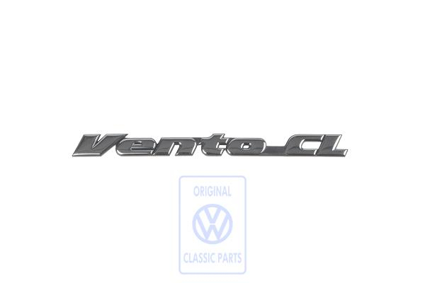 Heckschriftzug Vento CL