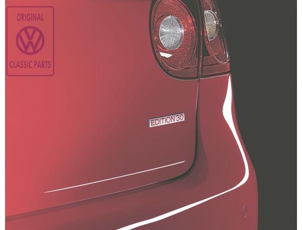 Golf 5 GTI Edition 30 Schriftzug