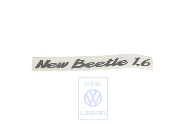 Schriftzug für Beetle