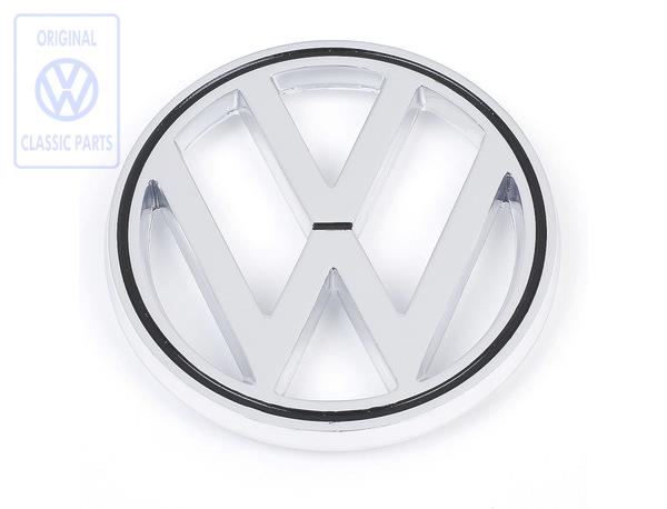 VW-Zeichen Käfer vorne