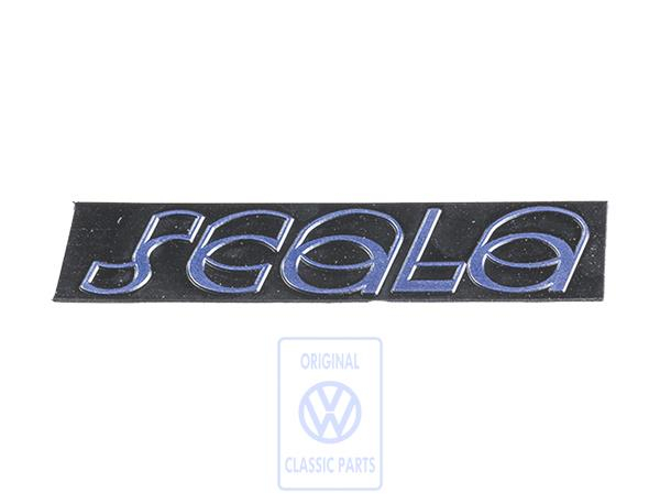 Schriftzug für Scirocco 2