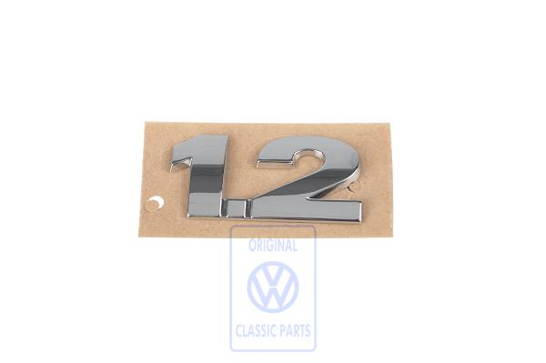 Schriftzug für Polo 9N