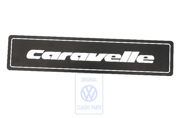 Kennzeichenschild Caravelle
