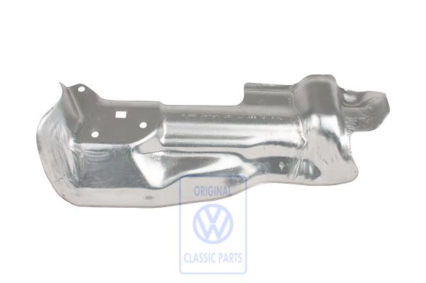 Wärmeschutzblech für Bora, Golf 4