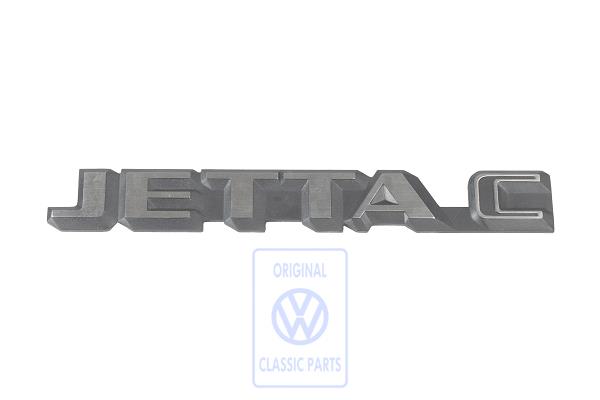 Schriftzug für Jetta 2