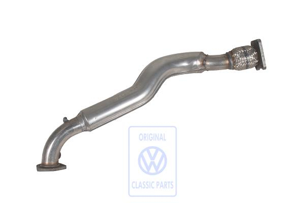 front/pipe Silencer Exhaust System P96 VW T4 2.4 D 4x4 Syncro LWB since 96 
