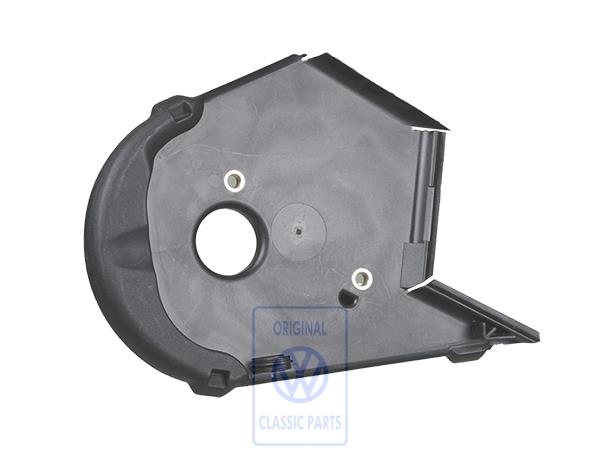 Tooth belt cover plate