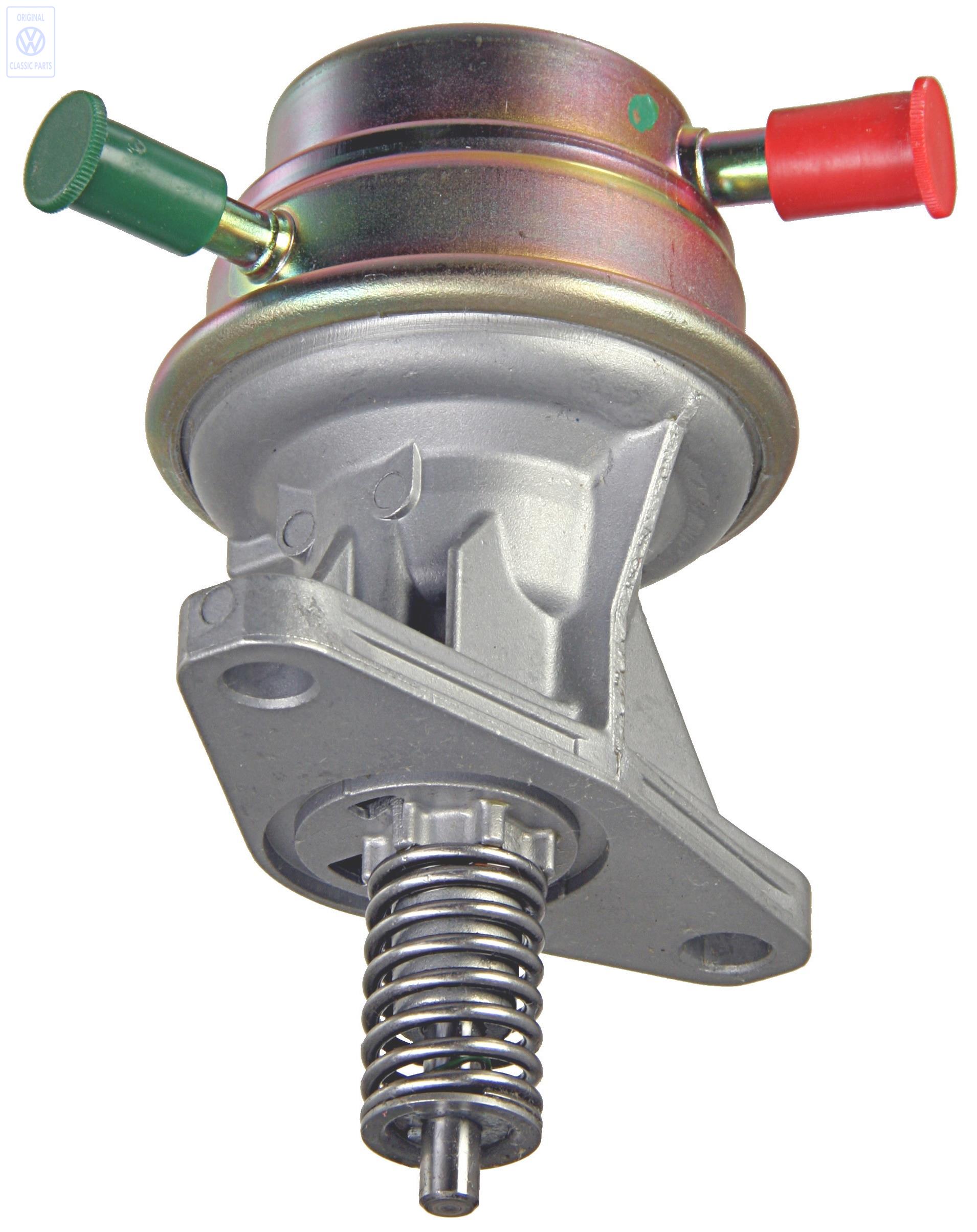 Fuel pump for engines with tappets