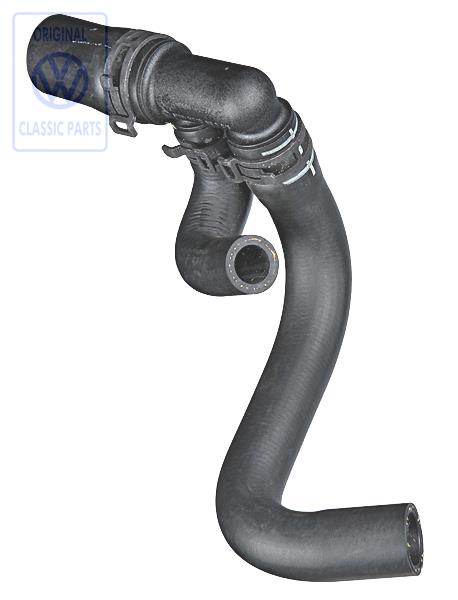 Coolant hose for a Polo 6N