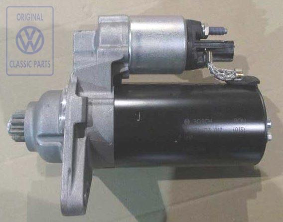Starter for a Passat B4