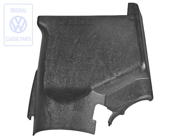 Cover for steering tube for Golf Mk1 convertible